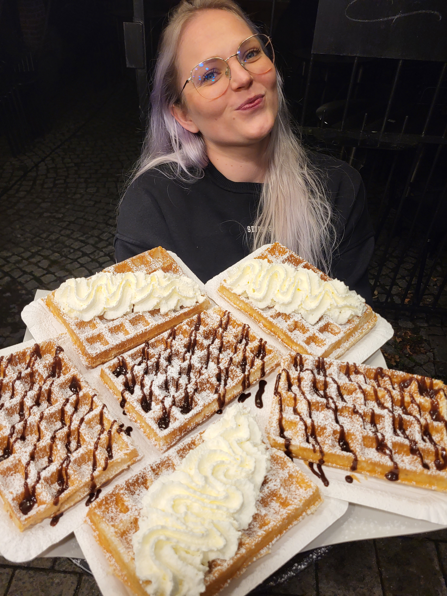 versgebakken Brusselse wafels op locatie