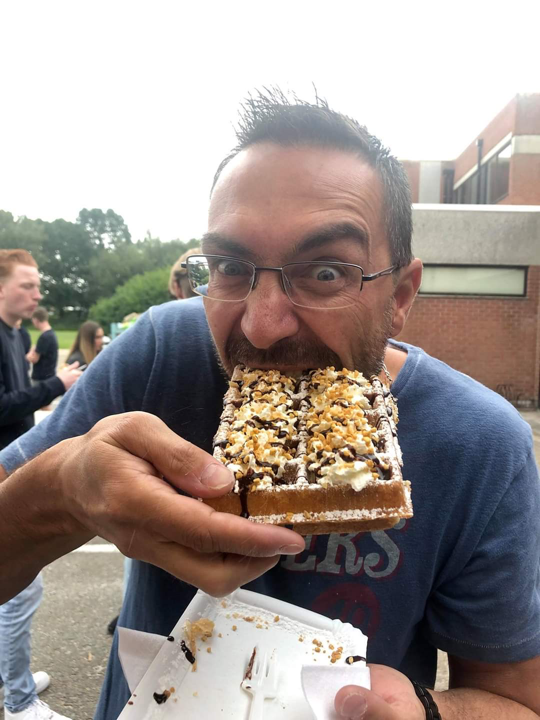 Brusselse wafels foodtruck voor feesten